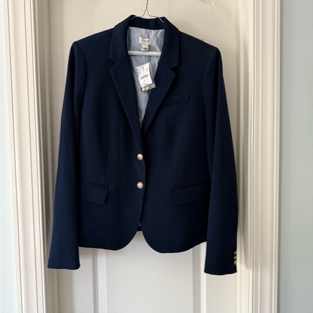 NWT J Crew Navy Blue Women's Blazer
